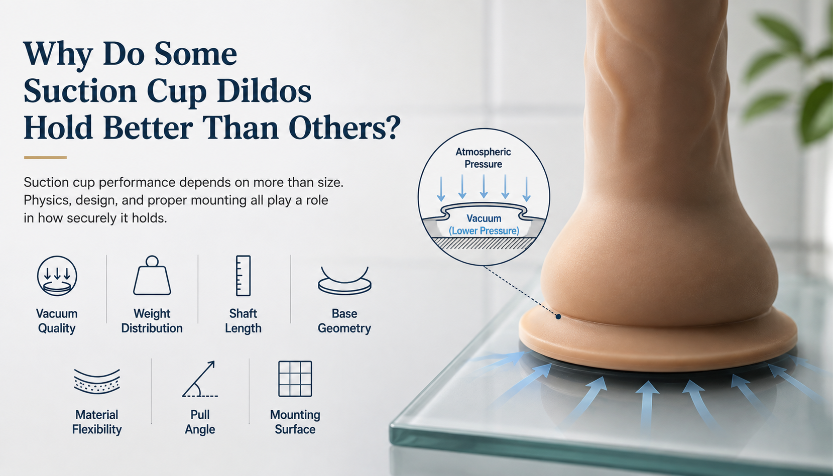 Why Do Some Suction Cup Dildos Hold Better Than Others?